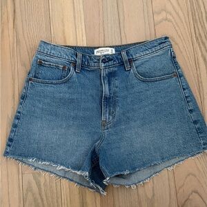 Abercrombie & Fitch Blue Jean Shorts